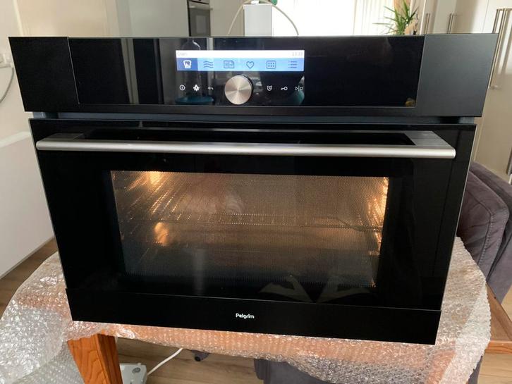 PELGRIM inbouw Combi oven/Magnetron MAC614MAT, Witgoed en Apparatuur, Magnetrons, Zo goed als nieuw, Inbouw, Combimagnetron, 45 tot 60 cm