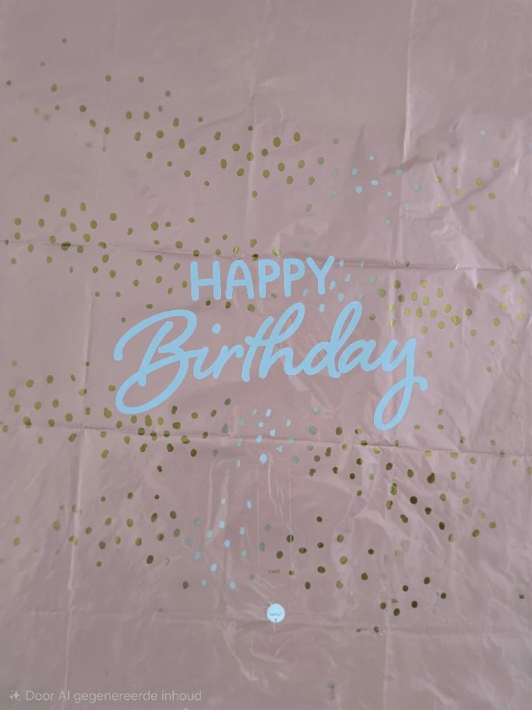 Folieballon helium ballon gefeliciteerd ballonnen, Hobby en Vrije tijd, Feestartikelen, Nieuw, Versiering, Verjaardag, Verzenden