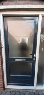 Meranti voordeur, Doe-het-zelf en Verbouw, Kozijnen en Schuifpuien, 75 tot 150 cm, Gebruikt, Deurkozijn, Ophalen of Verzenden