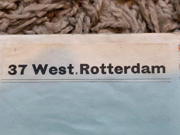 Duitse militaire kaart West Rotterdam Tweede Wereldoorlog  beschikbaar voor biedingen