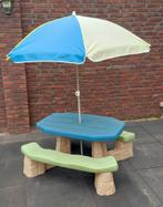 Step2 Picknicktafel met Parasol, Ophalen, Gebruikt, Plastic