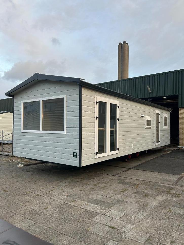 *WINTERHARD* chalet te koop 10 Meter | stacaravan te koop, Caravans en Kamperen, Stacaravans, tot en met 6, Verzenden