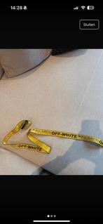 Off-White Riem, Kleding | Heren, Riemen en Ceinturen, Overige kleuren, Ophalen of Verzenden, Zo goed als nieuw, 115 cm of meer