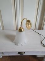 Wandlamp wandlampje bloemkelkglas lampenkapje, Antiek en Kunst, Ophalen of Verzenden