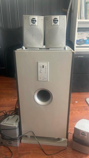 Subwoofer met speakers / cinema set beschikbaar voor biedingen