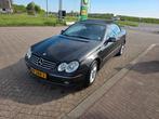 Mercedes-Benz CLK 1.8 Clk200 Kompr Coupe 2003 Zwart, Auto's, Mercedes-Benz, Achterwielaandrijving, 1440 kg, 4 cilinders, 4 stoelen