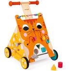 Houten loopwagen janod poes, Ophalen of Verzenden, Zo goed als nieuw