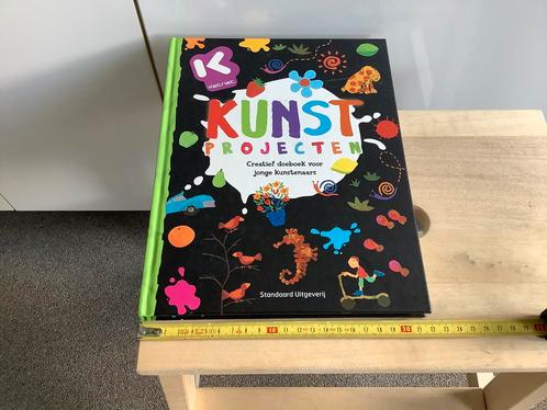 Boek Kunst creatief projecten tekenen schilderen kinderen, Boeken, Kinderboeken | Jeugd | onder 10 jaar, Zo goed als nieuw, Non-fictie