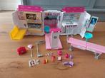 Barbie ambulance, Kinderen en Baby's, Speelgoed | Poppen, Ophalen of Verzenden, Gebruikt, Barbie