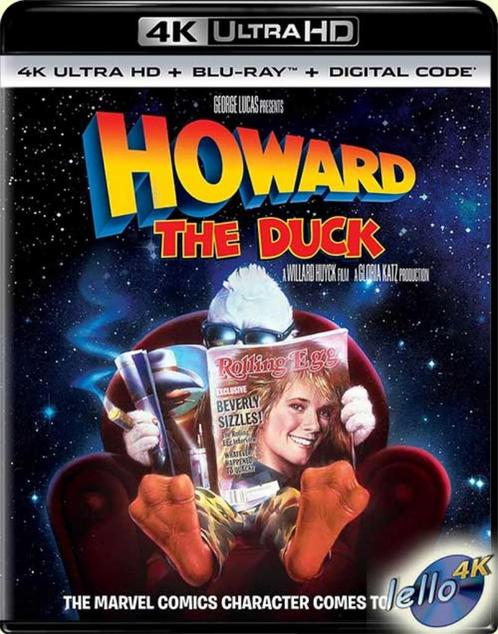 Blu-ray 4K: Marvel's Howard the Duck (1986 Lea Thompson) US, Cd's en Dvd's, Blu-ray, Nieuw in verpakking, Humor en Cabaret, Ophalen of Verzenden