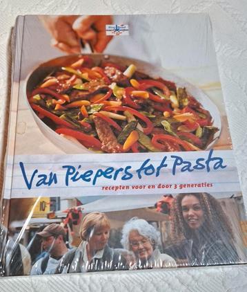 Kookboek: van piepers tot pasta. Nieuw in de verpakking beschikbaar voor biedingen