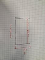30 stuks Sendzimir u profielen80x60, Doe-het-zelf en Verbouw, Metalen, Ophalen, Nieuw, IJzer