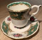 Coalport Montrose green bone china 2-delige set, Ophalen of Verzenden