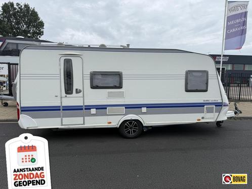 Hobby Excellent 500 KMFE Stapelbed, Mover, Airco, Zondag ope, Caravans en Kamperen, Caravans, Bedrijf, 1000 - 1250 kg, Standaardzit