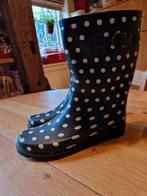 REGENLAARZEN 🌧 MAAT 42 POLKADOT STIPPEN, Zwart, Ophalen of Verzenden, Regenlaarzen, Zo goed als nieuw