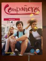 Compañeros Spaans tekstboek 4 - voortgezet onderwijs, Boeken, Studieboeken en Cursussen, Ophalen of Verzenden, Alpha, Nieuw, Niet van toepassing