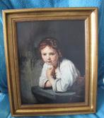 Mooie reproductie van Rembrandts Meisje in het Venster, Ophalen