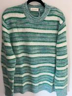 Marni Mohair crew striped sweater, Kleding | Heren, Marni mohair, Groen, Maat 48/50 (M), Zo goed als nieuw