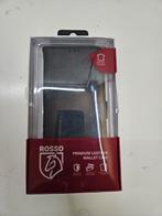 Rosso Premium Lederen Wallet Case, Ophalen of Verzenden, Nieuw, IPhone SE (2022), Hoesje of Tasje
