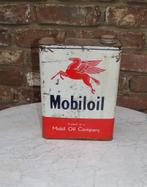 groot mobil oil olieblik, Antiek en Kunst, Ophalen