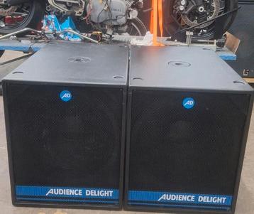 Audience Delight 18" subswoofers  beschikbaar voor biedingen