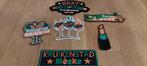 6 carnavals emblemen kruikenstad 013 nieuw ., Ophalen of Verzenden, Nieuw, Carnaval