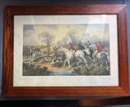 Foxhunt/jachttafereel, Antiek en Kunst, Kunst | Schilderijen | Klassiek, Ophalen of Verzenden