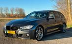 BMW 3-Serie 320D Touring M-sport Pano Trekhaak H&K, Achterwielaandrijving, 1995 cc, Zwart, 4 cilinders
