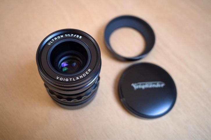 Voigtlander Ultron 35mm F1.7 Aspherical, Leica M, Audio, Tv en Foto, Fotografie | Lenzen en Objectieven, Zo goed als nieuw, Groothoeklens