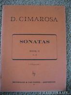 D. Cimarosa sonatas book 2 (12-18) (advertentie 8), Muziek en Instrumenten, Bladmuziek, Gebruikt, Verzenden, Artiest of Componist
