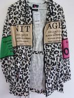 Nieuwe panterprint jas, Kleding | Dames, Made in Italy, Overige kleuren, Maat 46/48 (XL) of groter, Nieuw