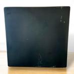 Zwarte terracotta vaas., Gebruikt, Zwart, Aardewerk of Porselein, Ophalen of Verzenden