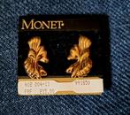 MONET NIEUWE VERGULDE OORCLIPS, Sieraden, Tassen en Uiterlijk, Ophalen of Verzenden, Nieuw, Goud, Overige materialen