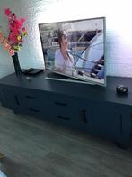 Grijs tv meubel, Huis en Inrichting, Kasten | Televisiemeubels, Ophalen of Verzenden, Gebruikt, 50 tot 75 cm, Minder dan 100 cm