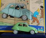 Kuifje auto No. 6 De 2cv [De zaak Zonnebloem] (Citroën 2CV), Hobby en Vrije tijd, Modelauto's | 1:43, Ophalen of Verzenden, Gebruikt