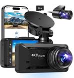 Oryzom 4K Dashcam (groothoeklens/g-sensor/voor/achter), Ophalen of Verzenden, Zo goed als nieuw