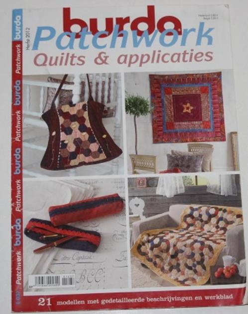 Burda Patchwork Herfst 2012 - 118338/9, Boeken, Hobby en Vrije tijd, Gelezen, Borduren en Naaien, Ophalen of Verzenden