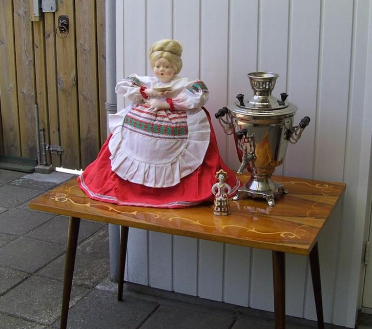 VINTAGE THEE MOETS VOOR MEGA KETEL OF SAMOVAAR,NIEUW, Antiek en Kunst, Curiosa en Brocante, Ophalen of Verzenden