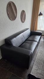 GRATIS Leren bankstellen 3 en 2 zits., Huis en Inrichting, Ophalen, Gebruikt, 200 tot 250 cm, Leer