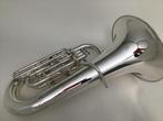 Gebruikte Bastuba Es Yamaha YEB-632S, gecomp., verzilverd, 4, Muziek en Instrumenten, Blaasinstrumenten | Tuba's, Es-tuba, Gebruikt