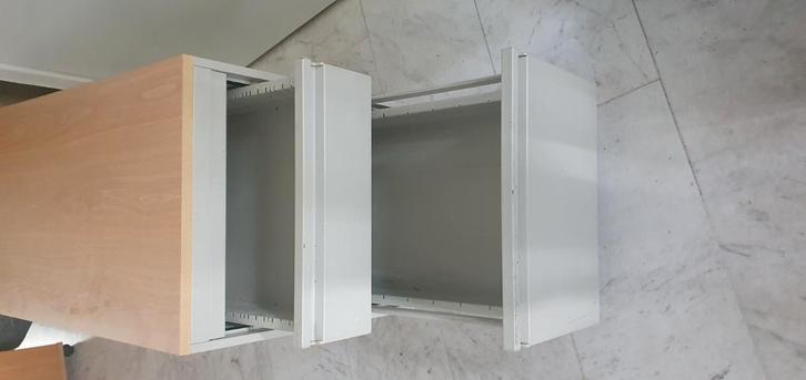Burolade / rolcontainer op wielen – staal met bovenplank, Huis en Inrichting, Kasten | Stellingkasten, Gebruikt, Ophalen