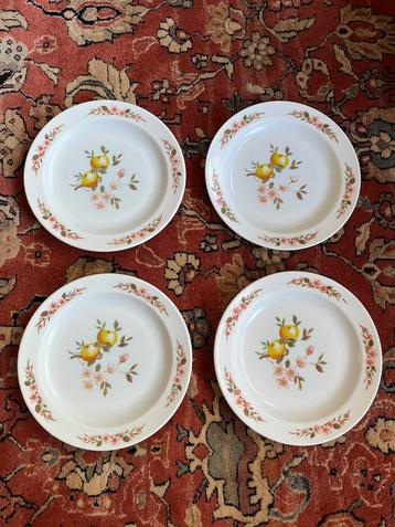 Set van 4 bordjes Arcopal Fruits de France beschikbaar voor biedingen