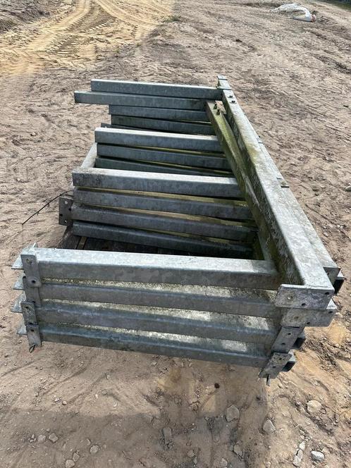 Gegalvaniseerde stellingen, Doe-het-zelf en Verbouw, Metalen, Zo goed als nieuw, IJzer, Ophalen