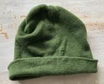 Groene Wollen Leger Muts, Ophalen of Verzenden, Landmacht, Nederland, Helm of Baret