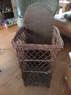 Oude stokbrood mand, Brocante, vintage., Ophalen, ., Zo goed als nieuw, .
