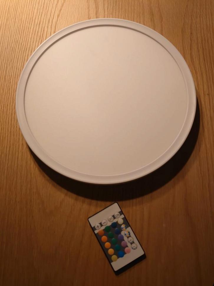 Briloner LED Paneel RGBW Ø 29cm met Backlight, Huis en Inrichting, Lampen | Plafondlampen, Zo goed als nieuw, Kunststof, Ophalen