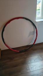 Fitness Hoelahoep - Rood & Zwart, Sport en Fitness, Ophalen, Met gewicht, Zo goed als nieuw, Fitness hoelahoep