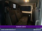 Ford Transit Custom 2.0 TDCI 131pk Automaat L2H1 Dubbele Cab, Auto's, Stof, Wit, Bedrijf, Diesel