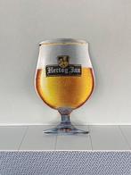 Reclamebord Hertog Jan glas groot, aluminium, 25x46 cm, Ophalen of Verzenden, Nieuw, Reclamebord