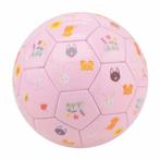 Johntoy speelbal kunstleder Happy World Roze16 cm, Johntoy, Ophalen of Verzenden, Info@johntoy.nl, Nieuw